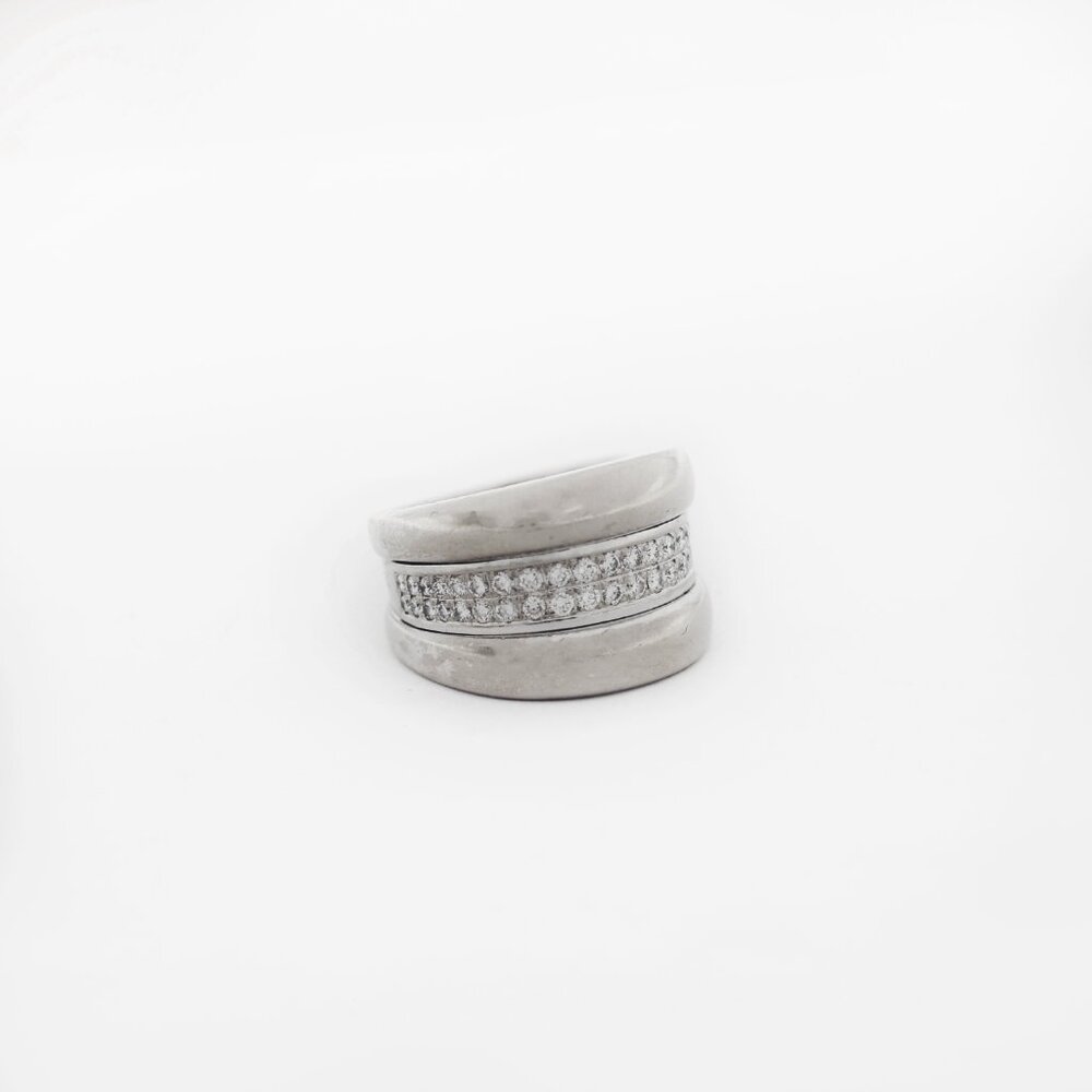 Chopard La Strada 18Karat White Gold Diamond Ring